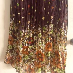 Unique brown scarf